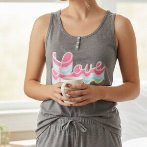 Secret Treasure Tank - Love - XL 16-18